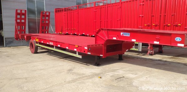 三线六轴四线八轴大件运输半挂车低平板半挂车图片