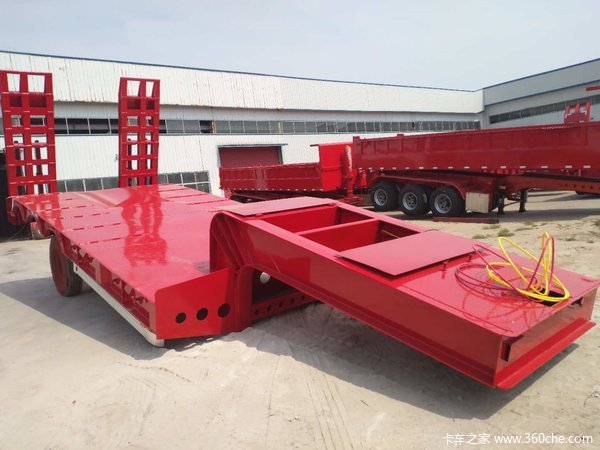 三线六轴四线八轴大件运输半挂车低平板半挂车图片