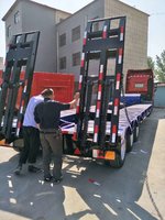 三桥挖机运输车型,公告车型,厂家直销,全国销售凹梁式低平板图片