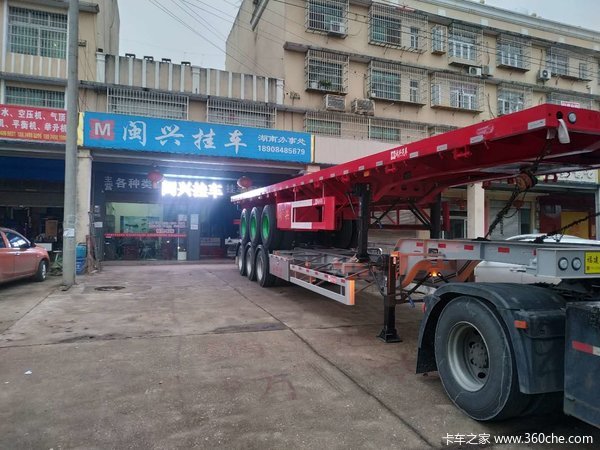 各种半挂车车型平板式半挂车图片