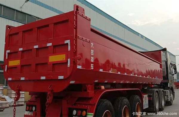 环保自卸车，U型自卸车自卸半挂车图片