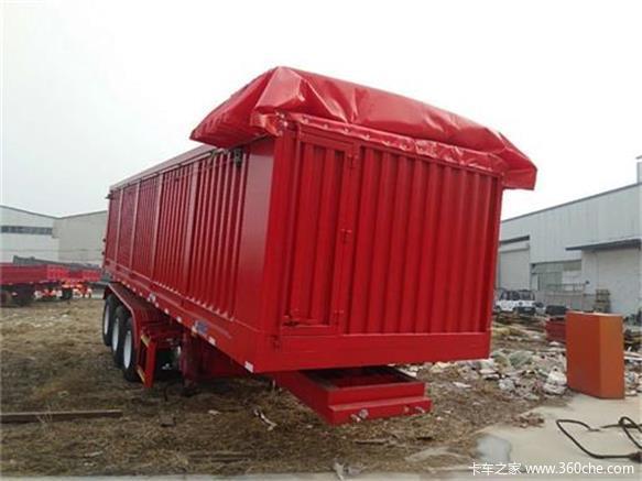 环保自卸车，U型自卸车自卸半挂车图片