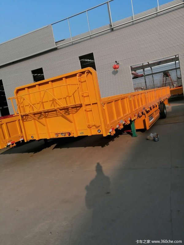 标准栏板式半挂车栏板式半挂车图片