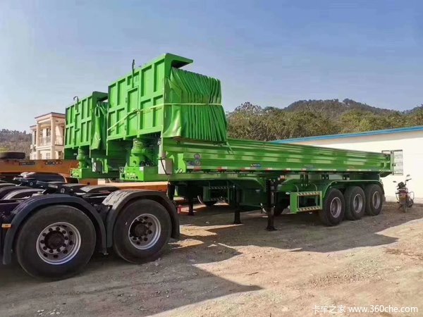 现车出售，支持单挂分期，零首付购车（12/24期）自卸半挂车图片