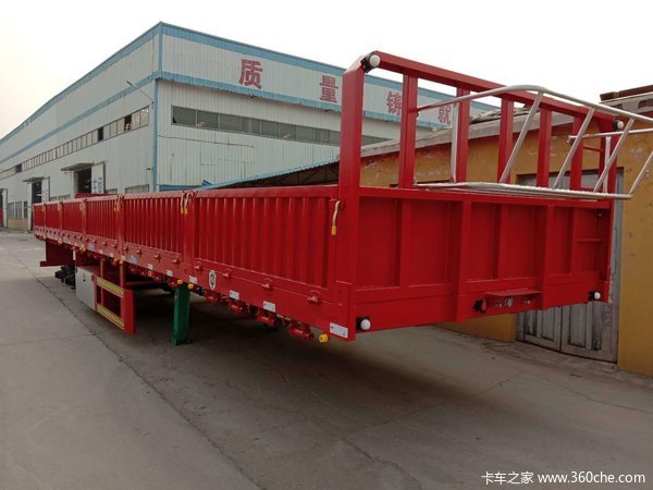 半挂车低平板半挂车图片