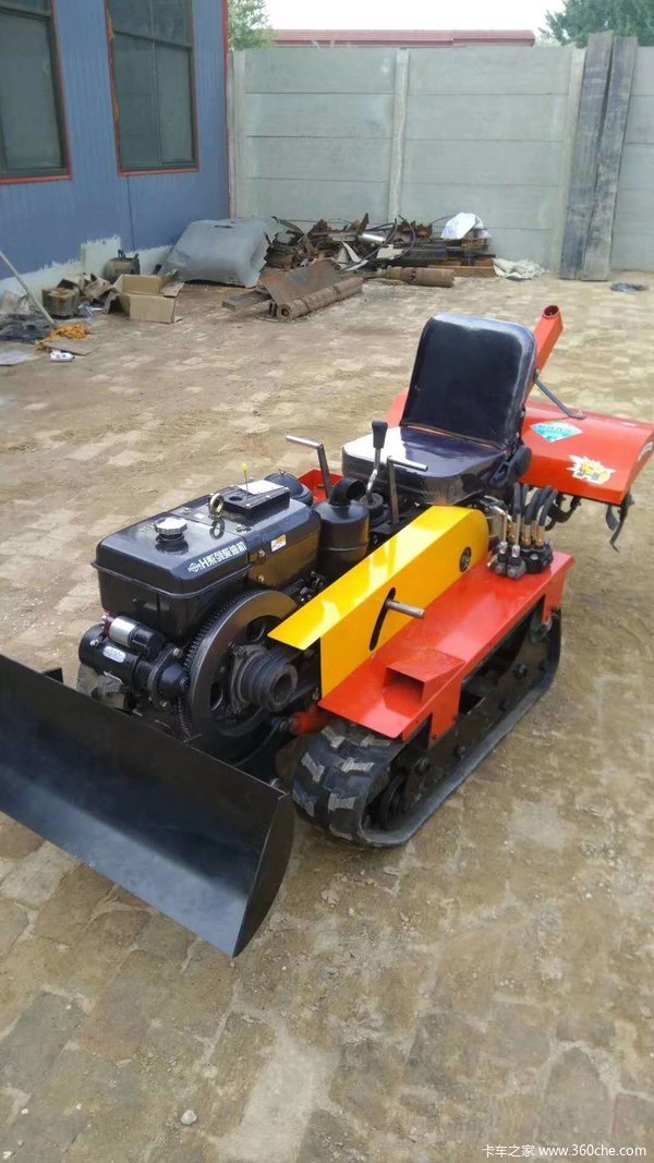 开沟回填农用车自卸半挂车图片