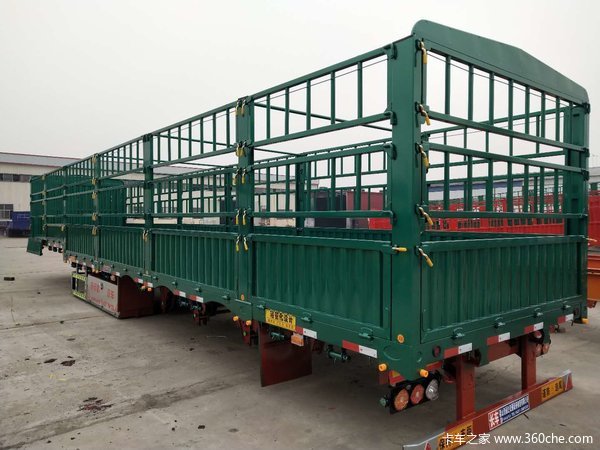 仓栅式轻量化设计，厂家直销仓栅式半挂车图片