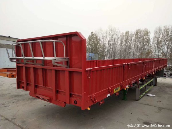 仓栅式轻量化设计，厂家直销仓栅式半挂车图片