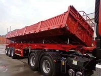 11米侧翻标载神器整车5.6吨自卸半挂车图片