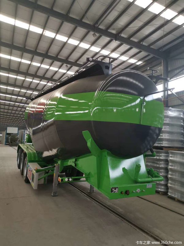 轻量化设计现车销售，可做分期粉粒物料运输半挂车图片