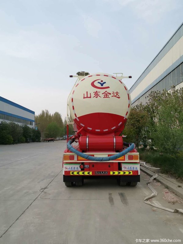 轻量化设计现车销售，可做分期粉粒物料运输半挂车图片