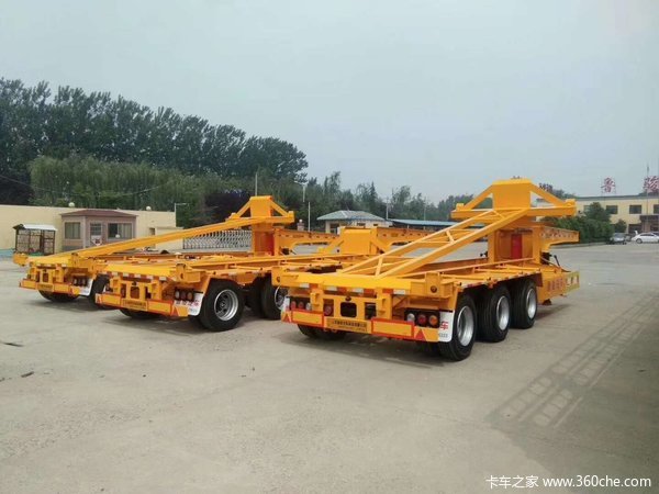 9.5米后翻自卸半挂车自卸半挂车图片