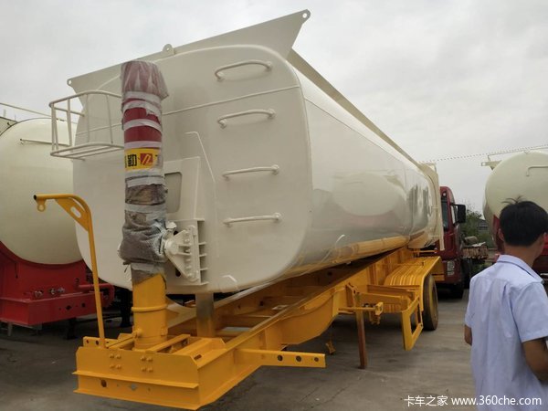 9.5米后翻自卸半挂车自卸半挂车图片