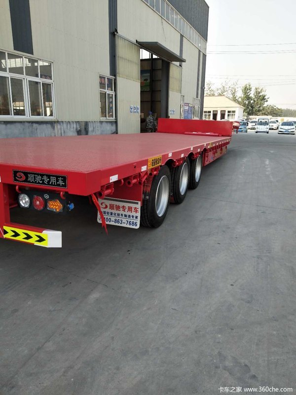 13.75米低平板半挂车低平板半挂车图片