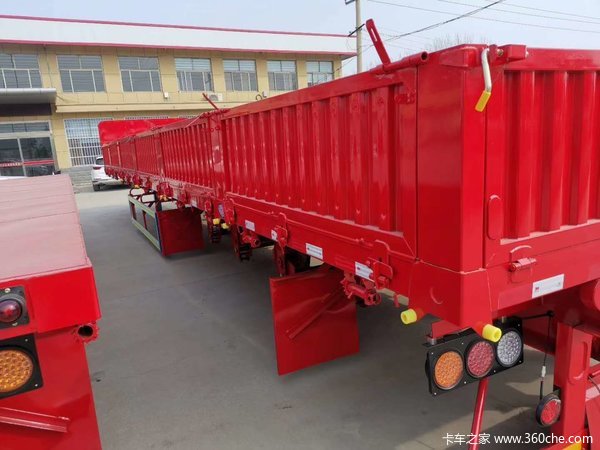 现车出售，现车出售11米～13米标车侧翻。自卸半挂车图片