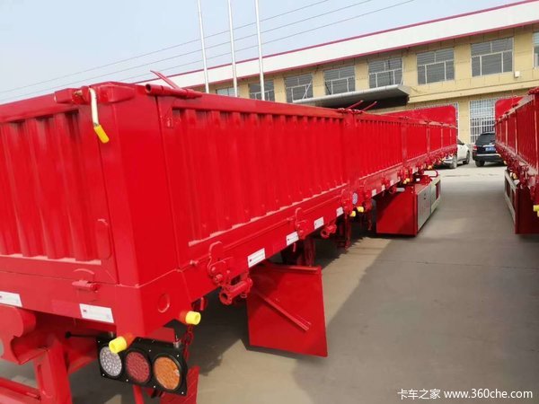 现车出售，现车出售11米～13米标车侧翻。自卸半挂车图片