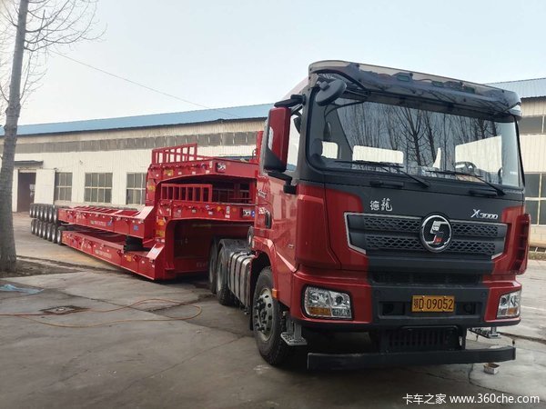 塔筒专用车，二次倒运车凹梁式低平板图片