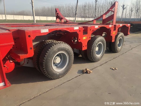 塔筒专用车，二次倒运车凹梁式低平板图片