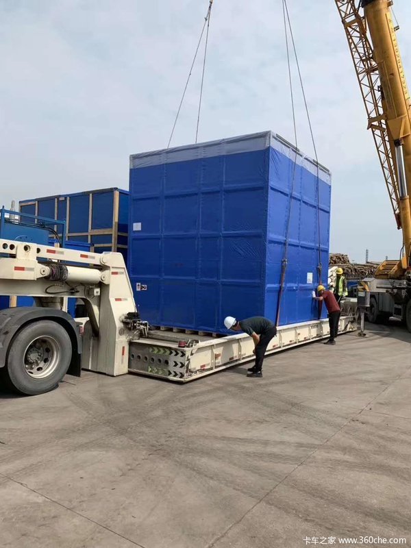 塔筒专用车，二次倒运车凹梁式低平板图片