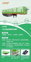 中集牌挂车先锋全新上市仓栅式半挂车图片