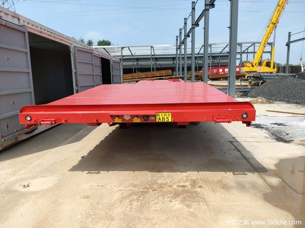 13.75/3米小平板低平板半挂车图片