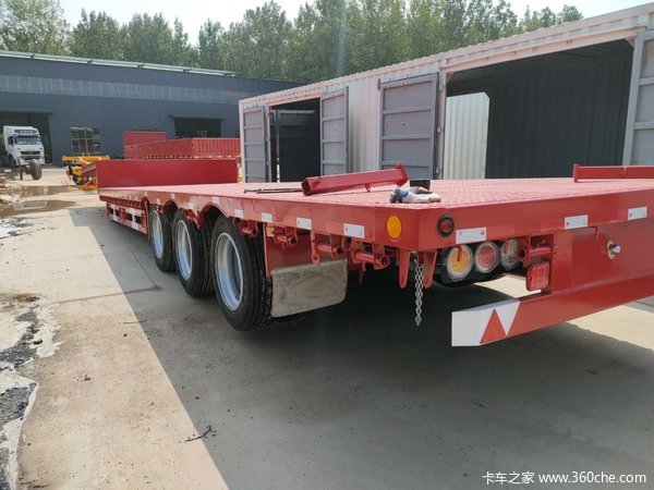 13.75/3米小平板低平板半挂车图片