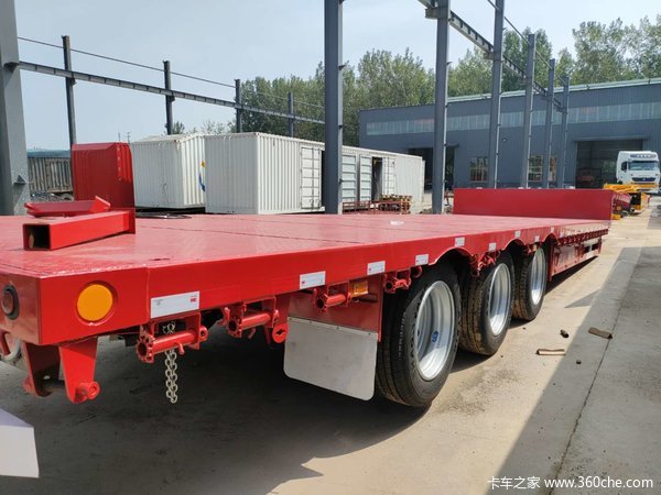 13.75/3米小平板低平板半挂车图片