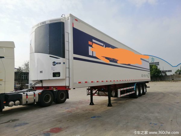 中集通华半挂销售集装箱式半挂车图片