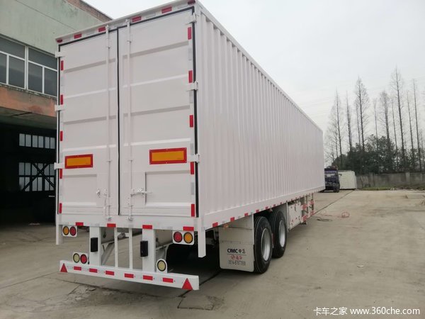 中集通华半挂销售集装箱式半挂车图片