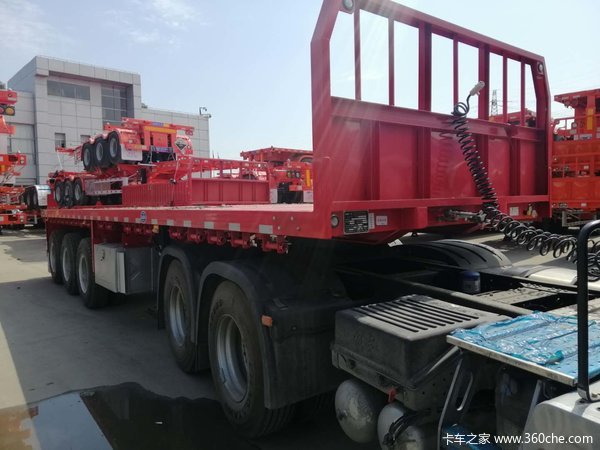 扬州中集通华上海专营集装箱式半挂车图片