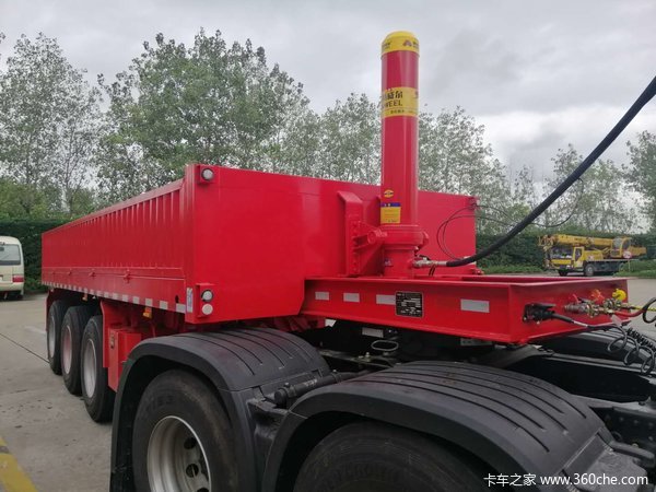 扬州中集通华上海专营集装箱式半挂车图片