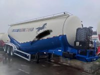 轻体罐车全国最轻东北地区粉粒物料运输半挂车图片