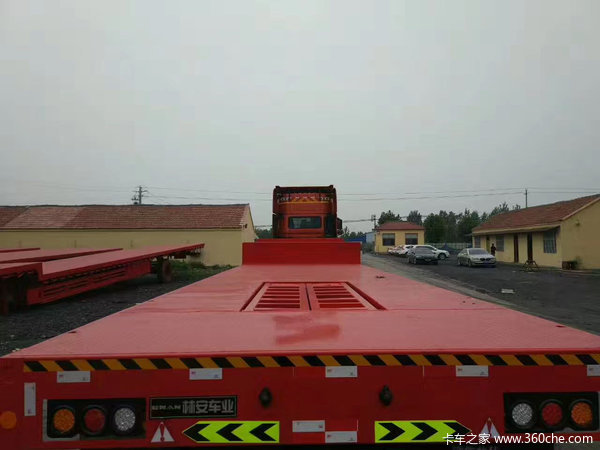 13.75×3米全国可落户车型前后等宽车型平板式半挂车图片