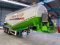 水泥罐车罐式半挂车图片