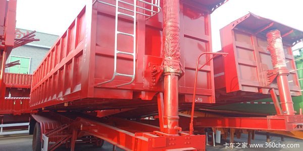 平板半挂车，后翻半挂车，侧翻半挂车自卸半挂车图片