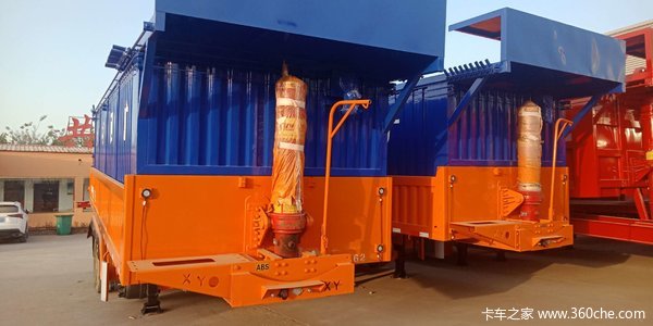 平板半挂车，后翻半挂车，侧翻半挂车自卸半挂车图片