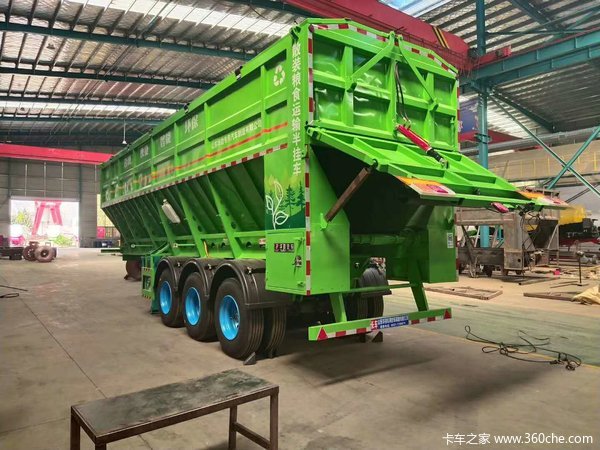 自卸履带式半挂车自卸半挂车图片