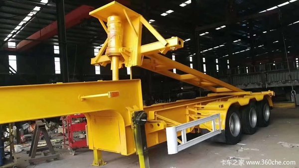 7.2米后翻自卸，专拉20尺集装箱全国可上户！自卸半挂车图片