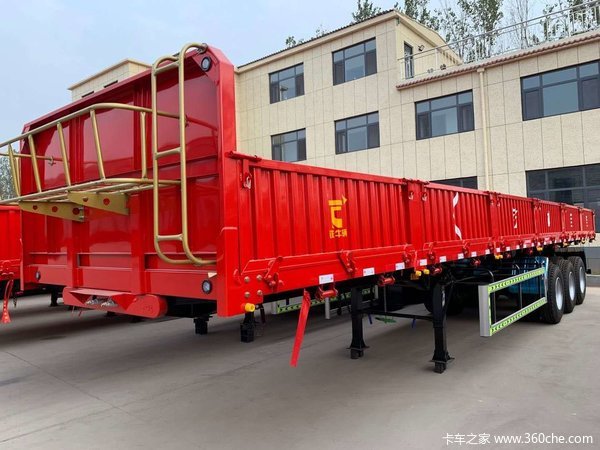 标车侧翻自卸半挂车后翻自卸半挂车现车自卸半挂车图片