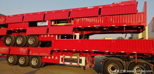 标车侧翻自卸半挂车后翻自卸半挂车现车自卸半挂车图片