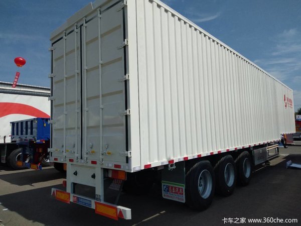 集装箱运输半挂车集装箱式半挂车图片