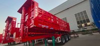 8.5米后翻11米侧翻自卸半挂车图片