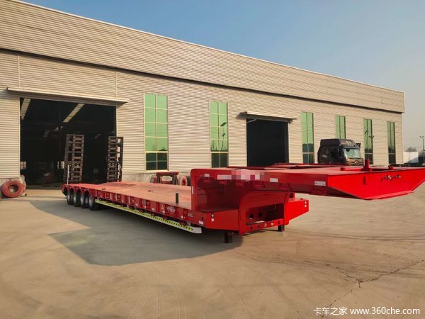 山东2桥～6桥等多桥低平板，全国包办超限临牌！低平板半挂车图片