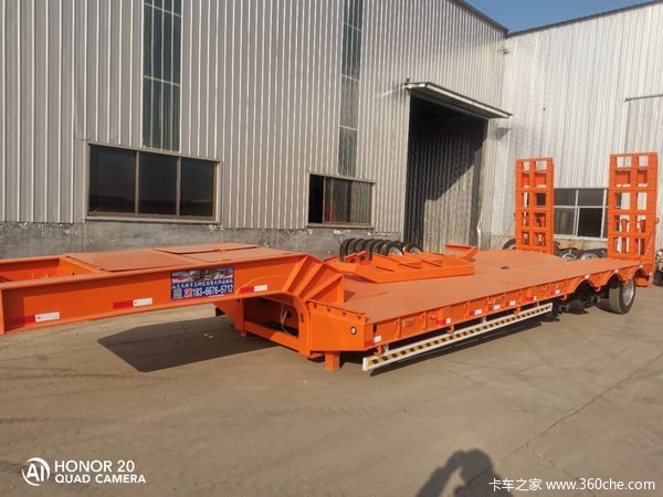 山东2桥～6桥等多桥低平板，全国包办超限临牌！低平板半挂车图片
