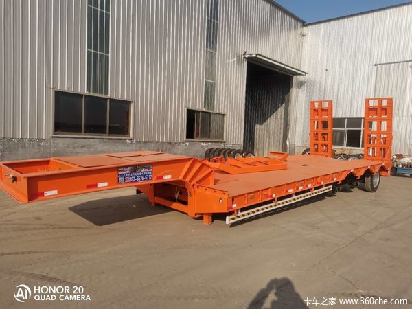 山东2桥～6桥等多桥低平板，全国包办超限临牌！低平板半挂车图片
