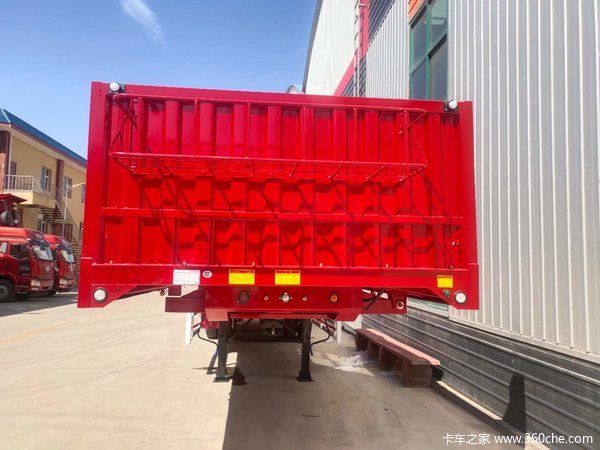 甘肃中集华骏侧翻半挂车自卸半挂车图片