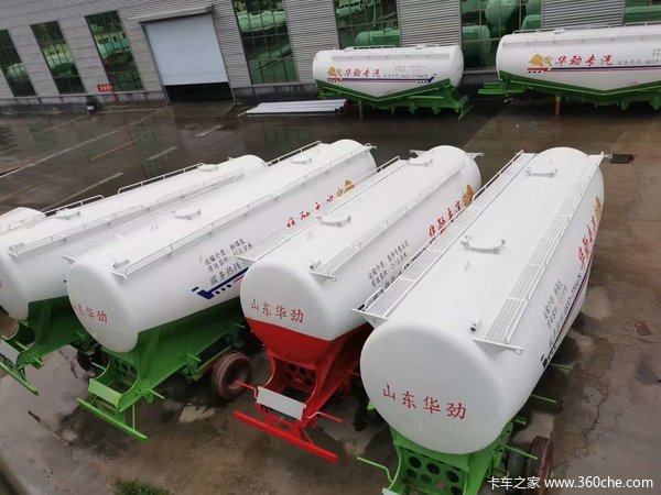 后翻自卸7.3吨侧翻自卸，下灰罐自卸半挂车图片