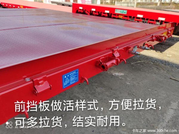 13.75*3前后等宽全套带证八万元低平板半挂车图片