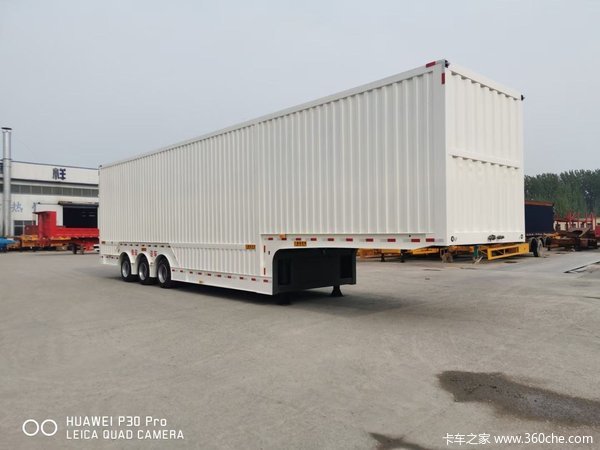 100立方厢式半挂车厢式半挂车图片