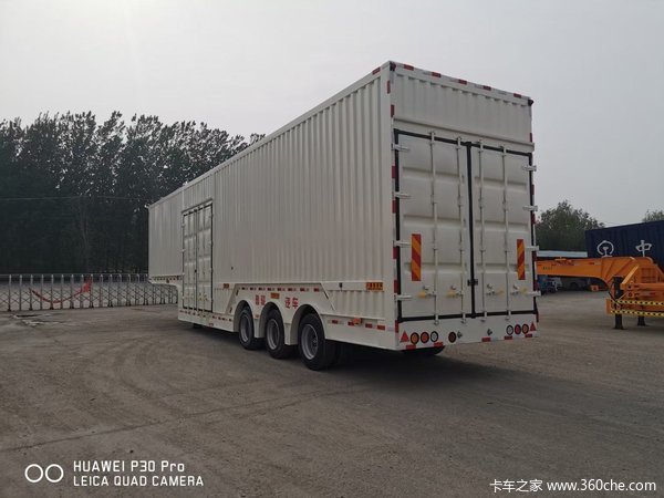 100立方厢式半挂车厢式半挂车图片